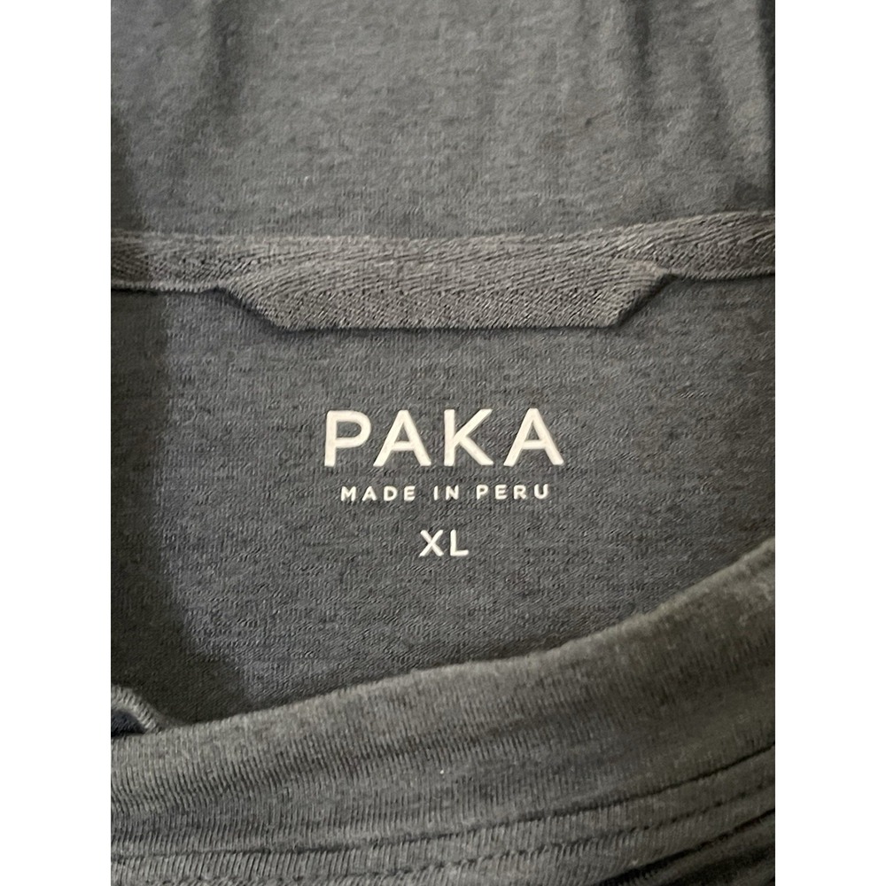 PAKA Alpaca Men's Sol Hoodie UPF 30+ Lightweight Size XL Navy - Picture 2 of 5